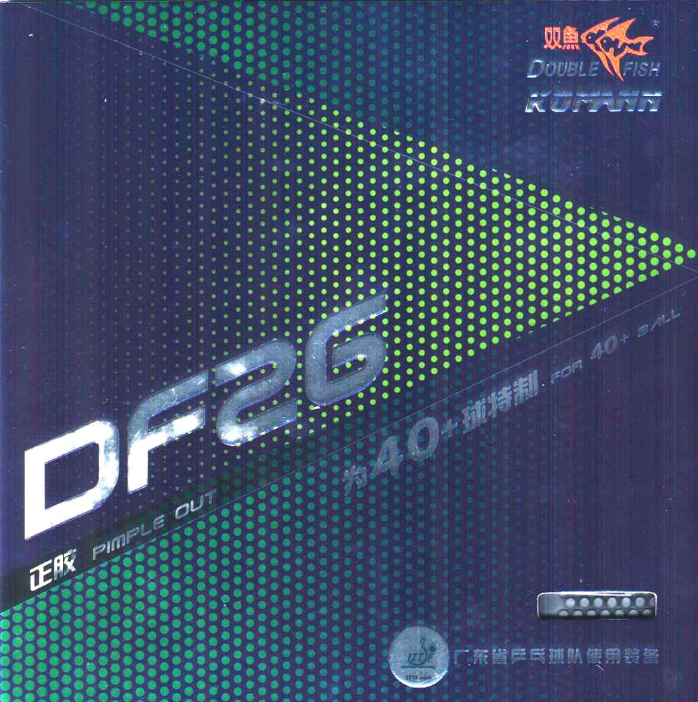 Накладка DOUBLE FISH DF26, цвет черный, толщина 2.0 - купить с ...