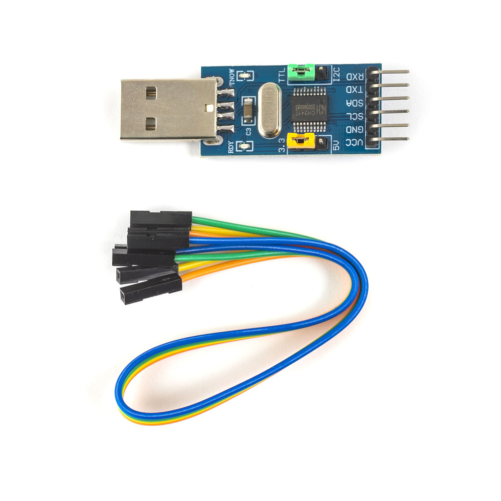 USB-UART-конвертер и I2C/SPI-программатор CH341I2C