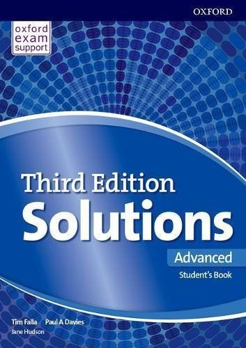 SOLUTIONS 3ED ADV SB #1