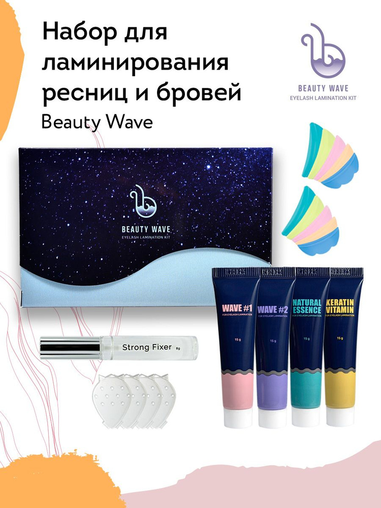 NEICHA Ламинирование ресниц и бровей Beauty Wave (набор) #1