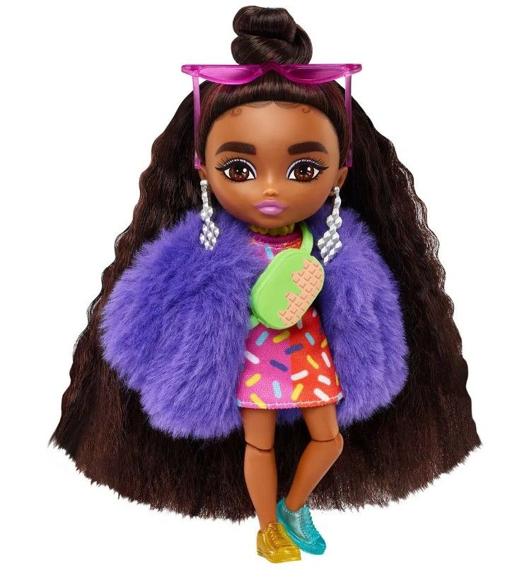 Кукла Барби, игрушка Barbie Extra Mini, кукла для девочки Mattel Минис ...