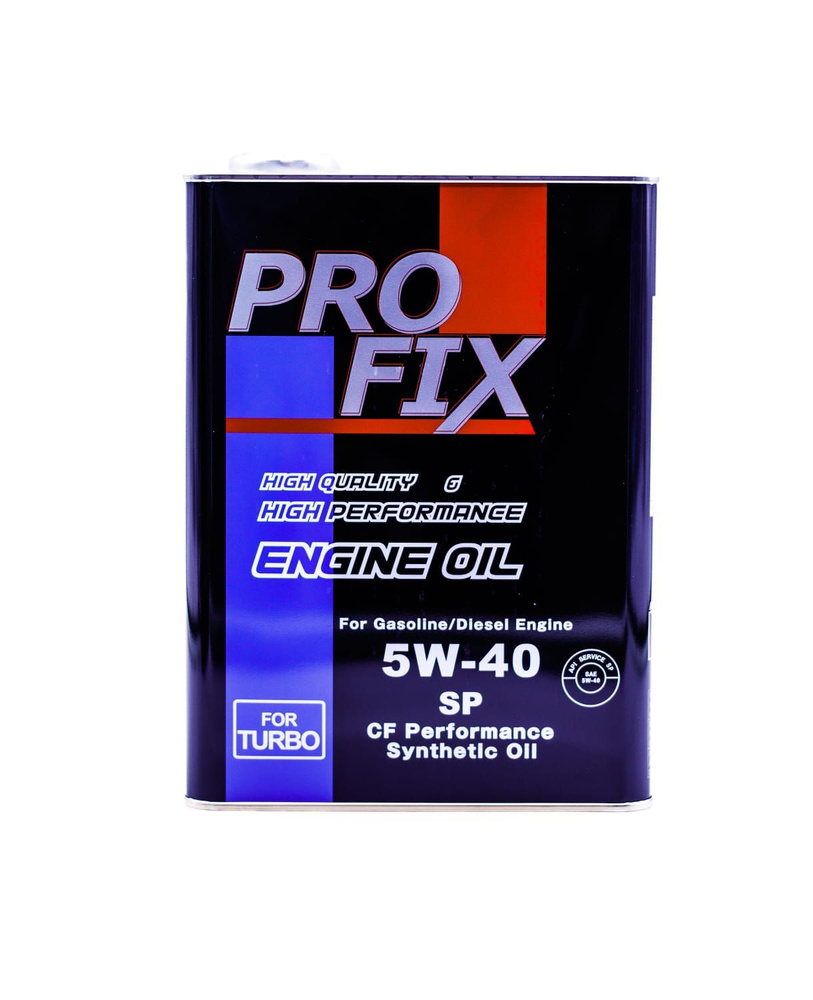 Масло моторное Profix 5W-40 Синтетическое - купить в интернет-магазине ...