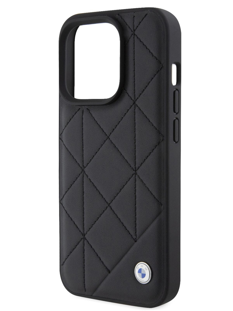 Чехол BMW Signature Leather на Apple iPhone 15 Pro / Айфон 15 Про из ...