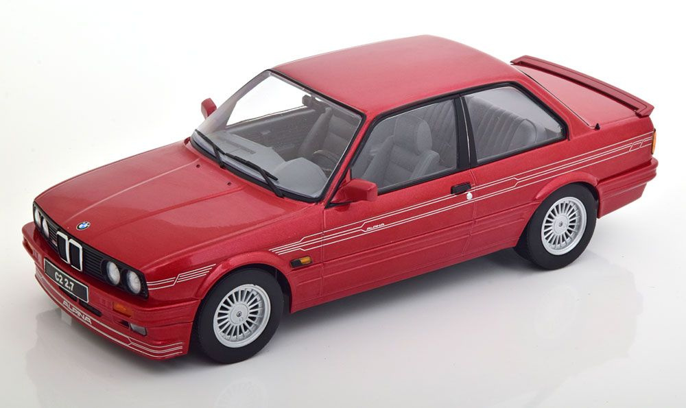 Модель коллекционная Bmw alpina C2 2.7 E30 1988 redmetallic #1