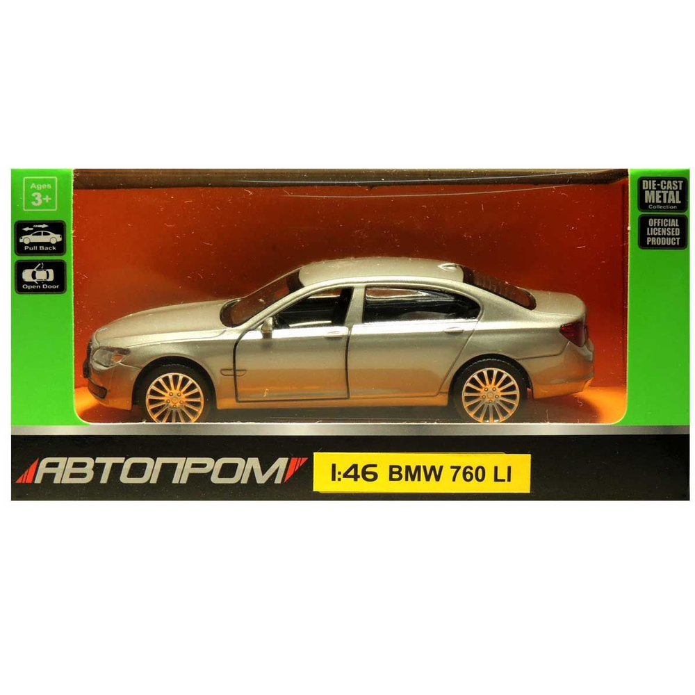 Модель автомобиля инерционная BMW 760LI 1:46 - купить с доставкой по ...