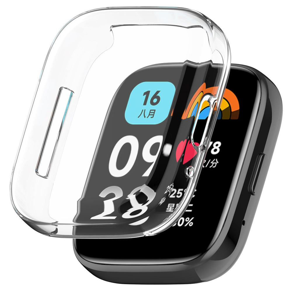 Силиконовая накладка Full cover для Redmi Watch 3 Lite/ 3 Active #1