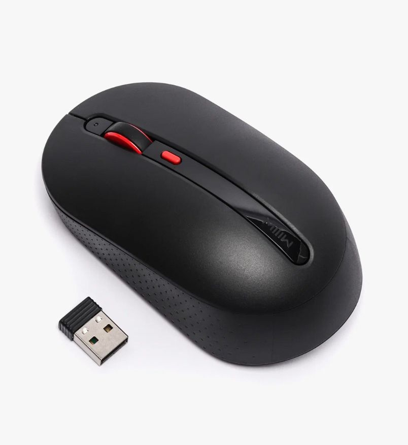 Беспроводная мышь Xiaomi MIIIW Wireless Mute Mouse MWMM01 черная #1