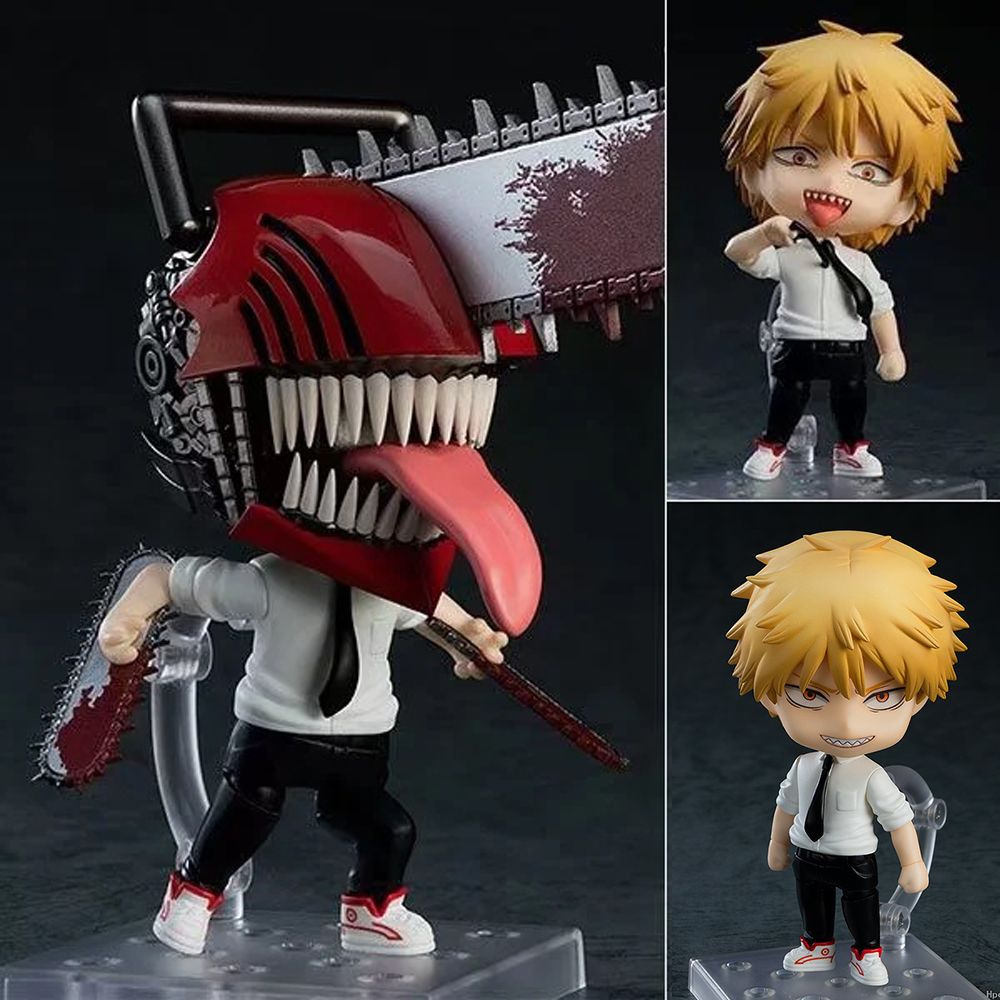 аниме Фигурка нендороида Человек бензопила Дэнджи / Chainsaw Man Denji Nendoroid 10 см  #1