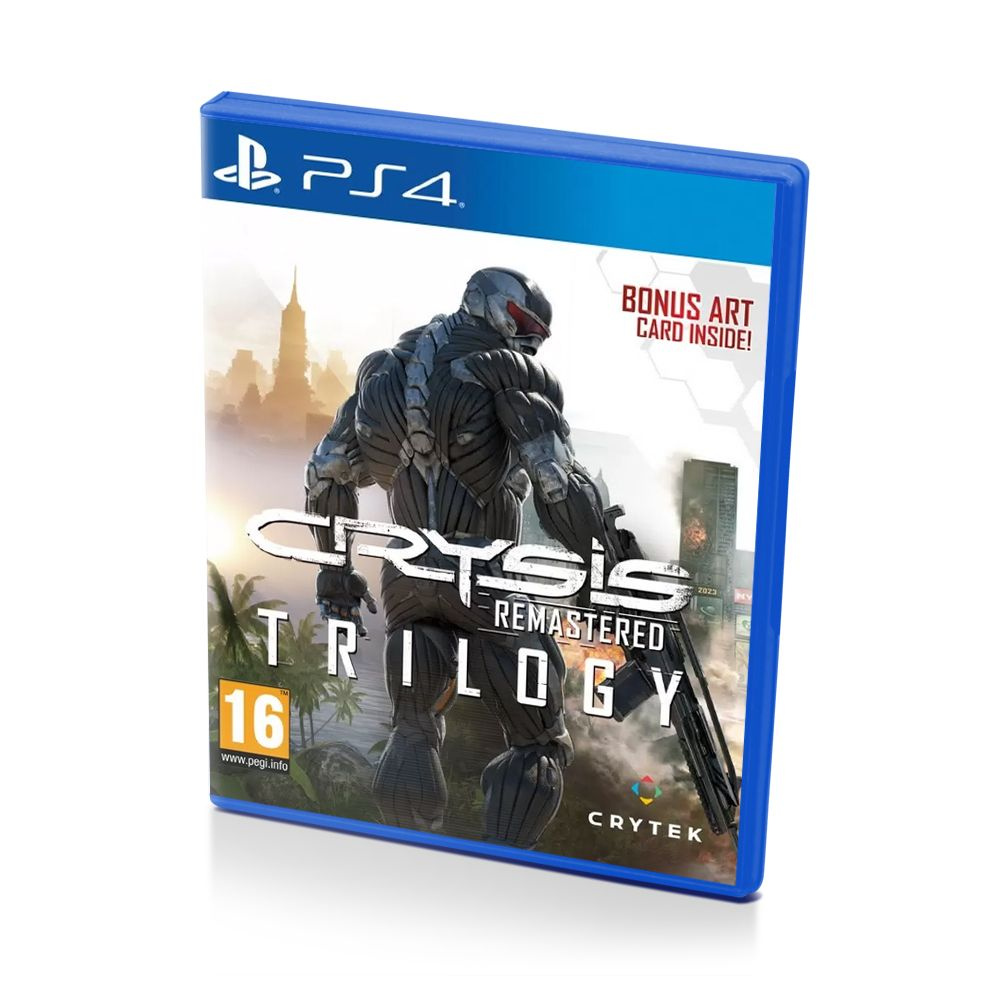 Игра Crysis Remastered Trilogy (PlayStation 4, PlayStation 5, Русские  субтитры)