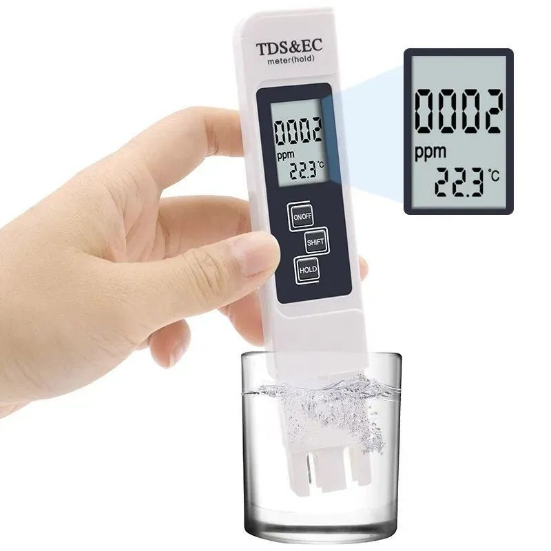 Тестер качества воды 3 в 1 TDS/EC/Temp #1