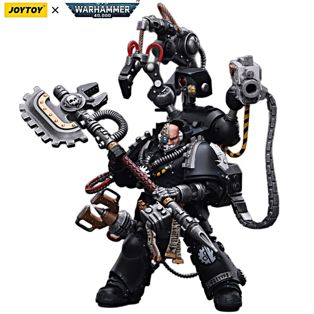Подвижная фигурка JOYTOY Warhammer 40K 1/18 Железные руки Ирона