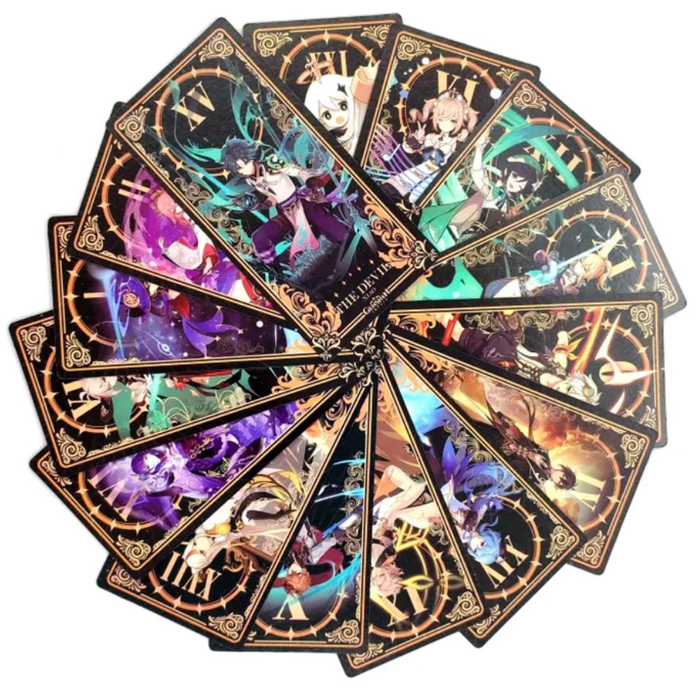 Карты Таро Genshin Impact Старшие Арканы - купить с доставкой по ...