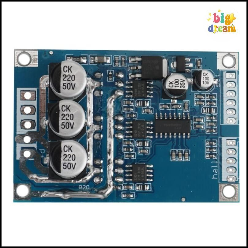 DC 12V-36V 500W ШИМ контроллер бесщеточного двигателя постоянного тока ...