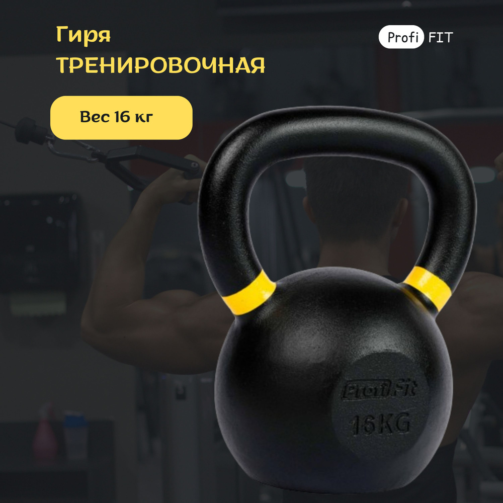 Гиря тренировочная PROFI-FIT 16 кг #1