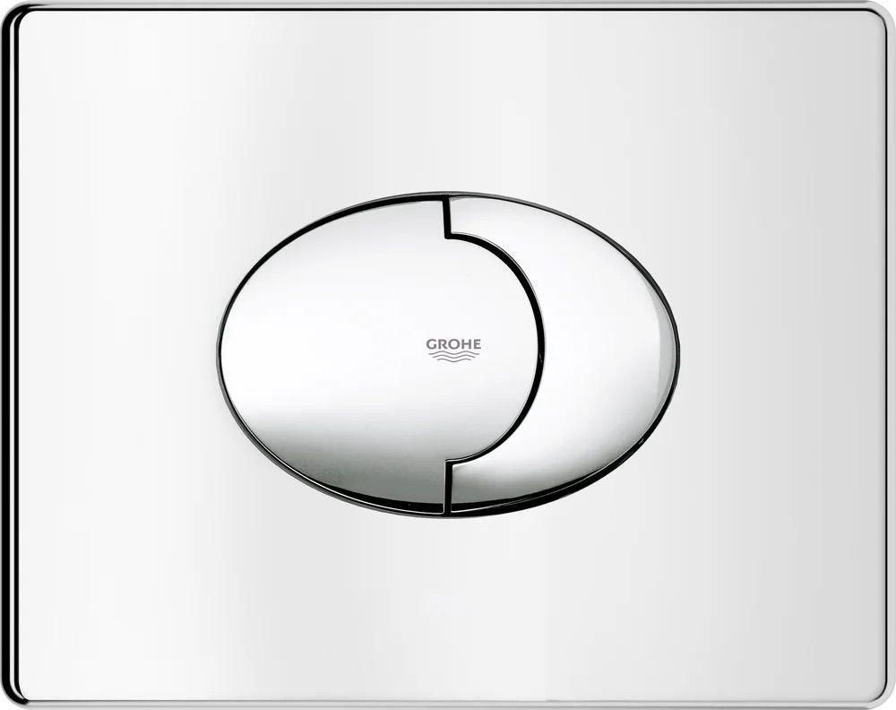 Кнопка смыва Grohe Skate Air 38506000 хром горизонтальная купить на ...