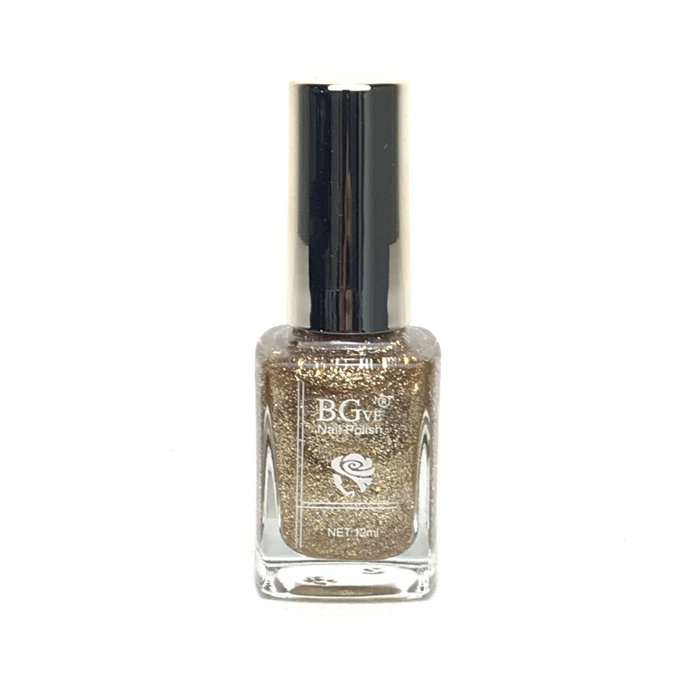 Лак для ногтей B.Garden Nail Polish, цвет № 07, с блестками, 12 мл, 1 шт  #1