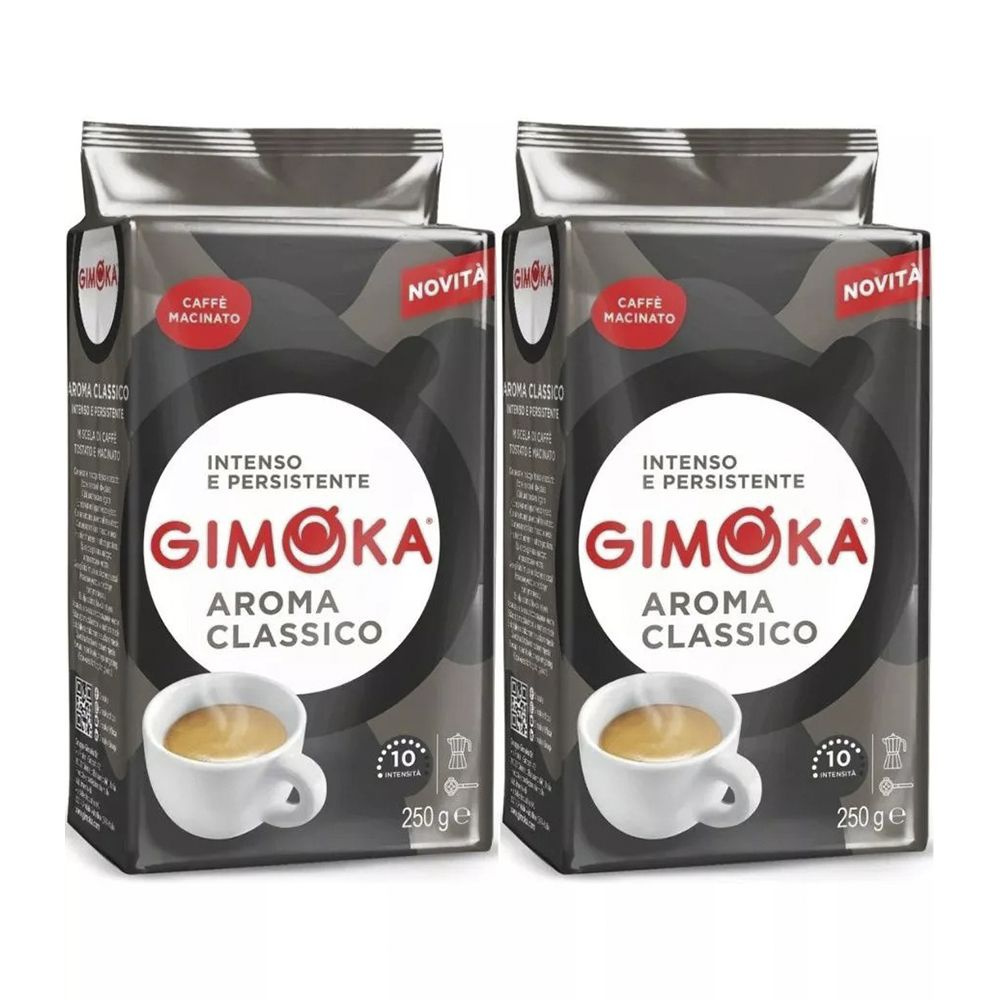 Кофе молотый Gimoka Aroma Classico 250 г по 2 шт #1