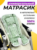 Матрас в детскую коляску кокос