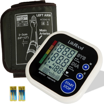 How to use LIFEHOOD Blood Pressure Monitor 