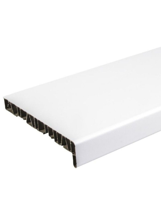 Подоконник ПВХ пластиковый белый матовый 100 мм*1500 мм - купить по ...
