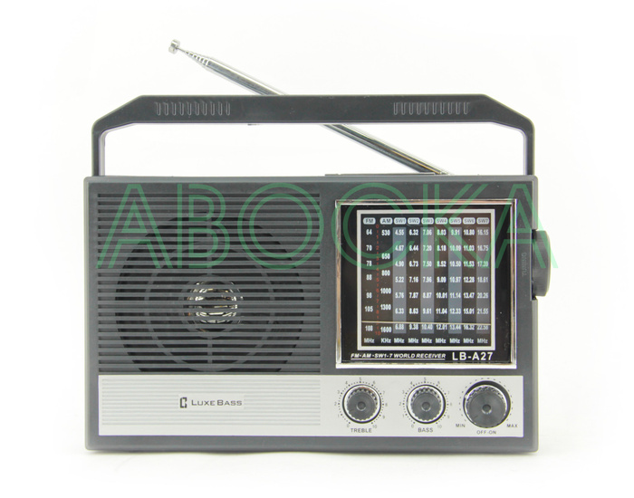 Радиоприёмник Luxe Bass LB-A27 / Радио от сети 220V / Всеволновый ...