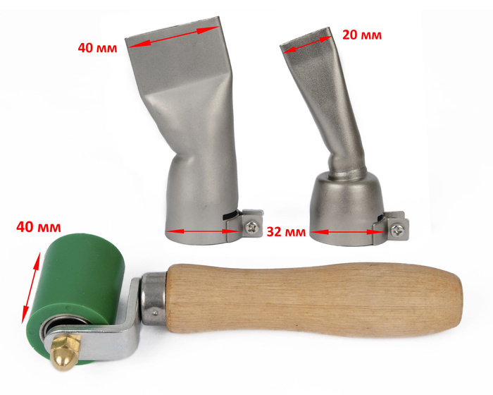 Валик прикаточный 40 мм силиконовый высокотемпературный для сварки ...