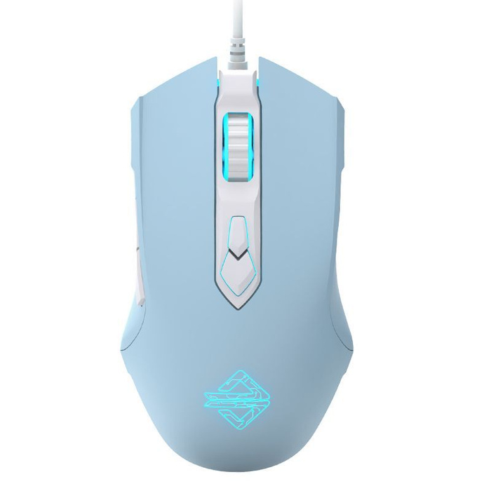 Мышь проводная Ajazz AJ52, синий - купить по выгодной цене в интернет ...