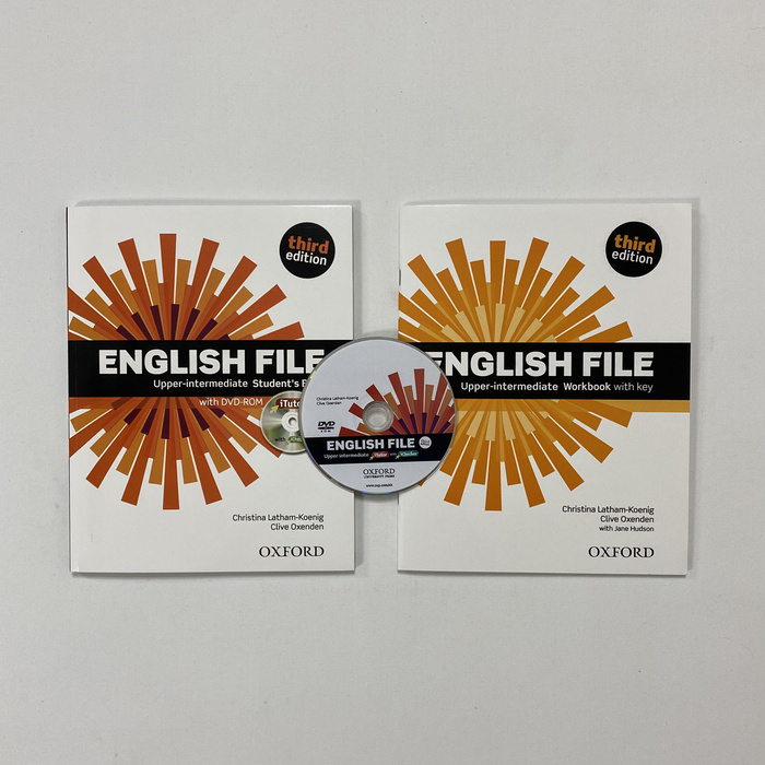 English File Upper-intermediate 3rd edition, Student's book, Workbook ...
