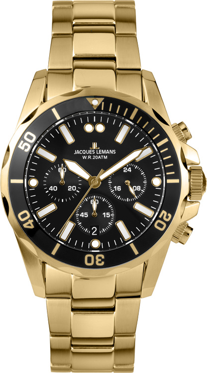 Наручные часы Jacques Lemans 1-2091J, мужские кварцевые спортивные часы ...