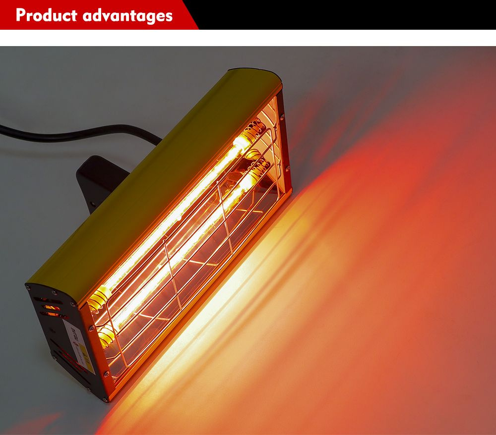 2000 Вт инфракрасная лампа для отверждения краски, коротковолновая ...