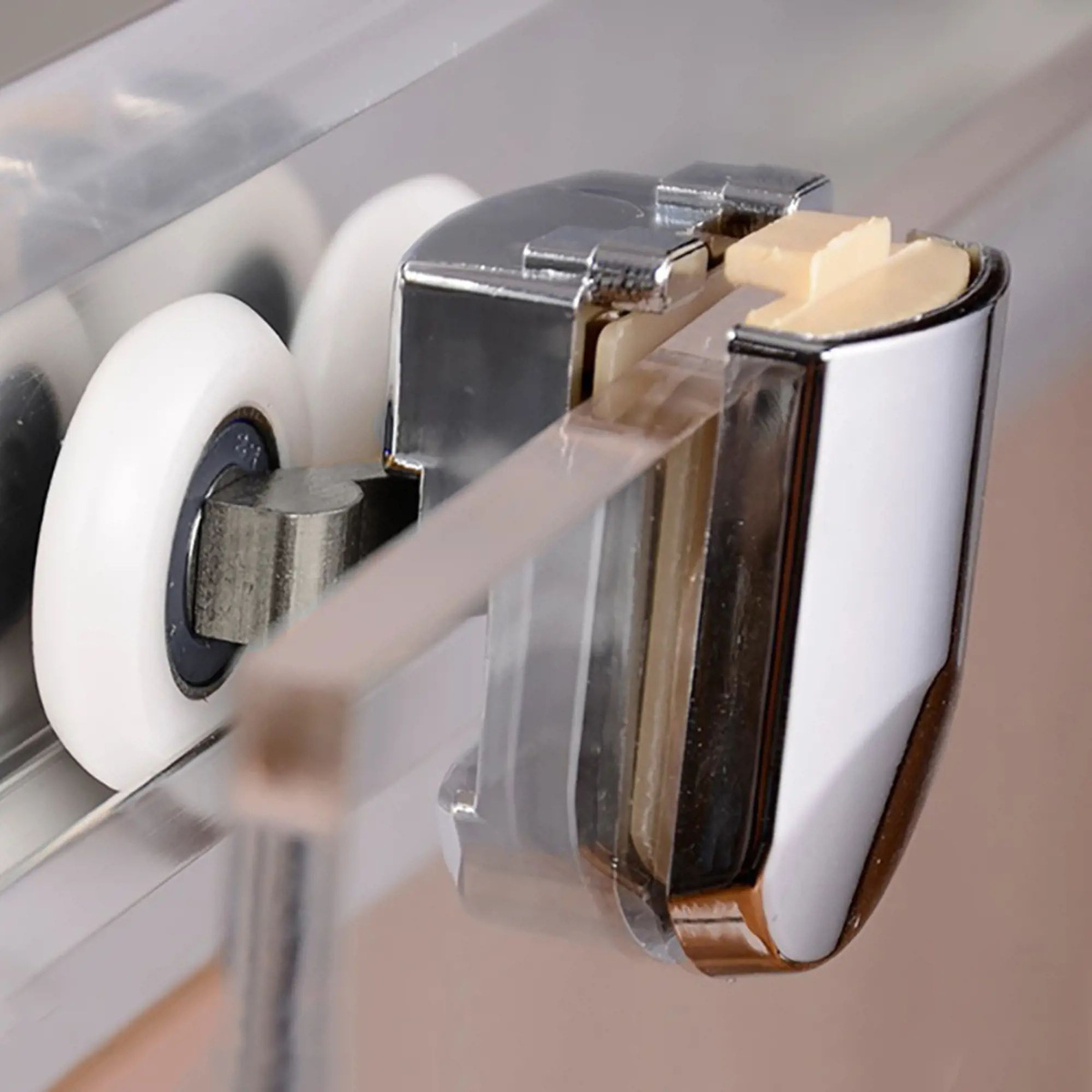 Ролики 23 мм верхние двойные 4 шт и нижние двойные 4 шт для душевой ...