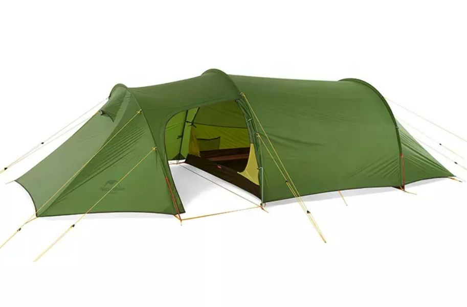 Палатка Naturehike Opalus Si 3-местная, алюминиевый каркас, зеленый; NH17L001-L-DSGR