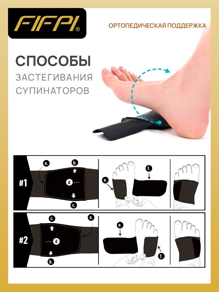 Супинаторы ортопедические FIFPI для мужской и женской обуви от ...