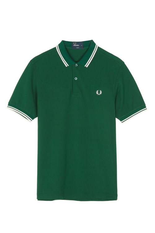 Fred perry zip polo best sale