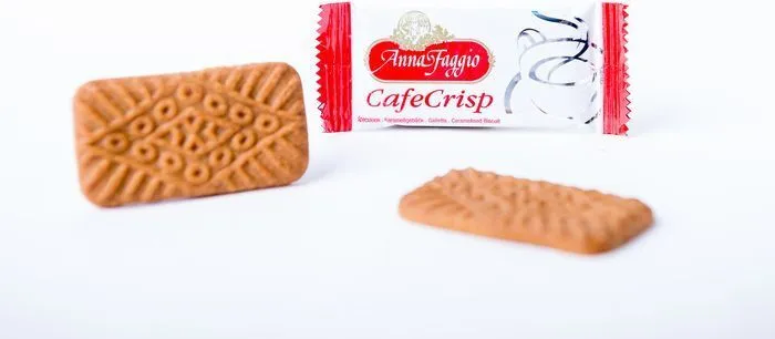 Печенье ANNA FAGGIO Хрустящее карамелизированное "Cafe Crisp", 450 г, 450 г, фото 3