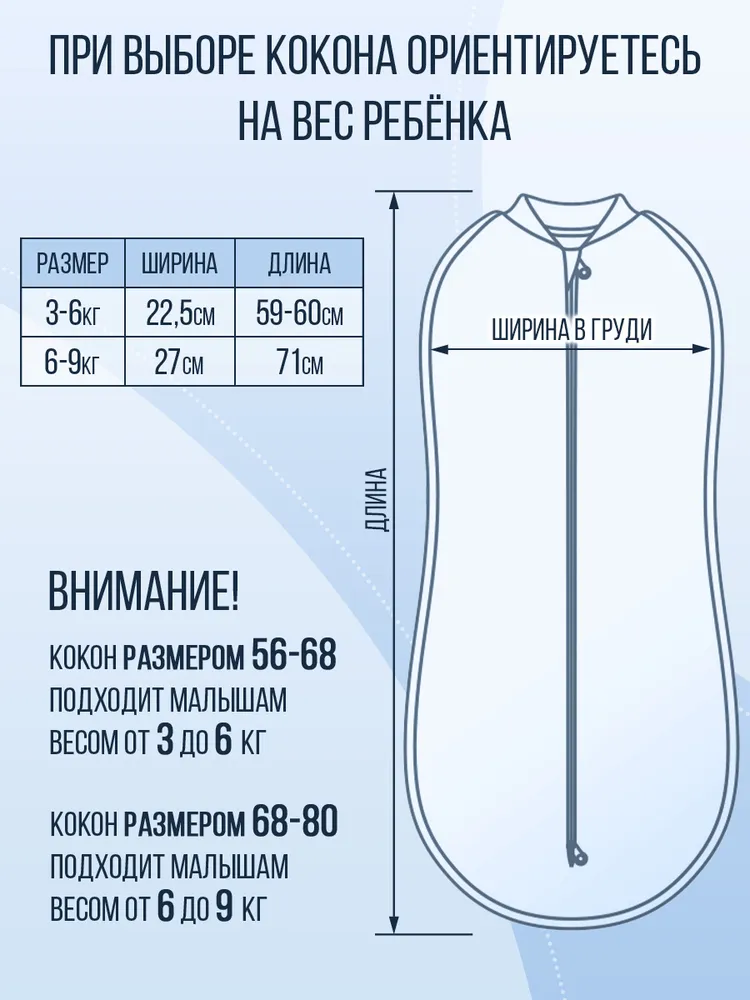 Пеленка-кокон Пеленка кокон Радуга, вариант, фото 6