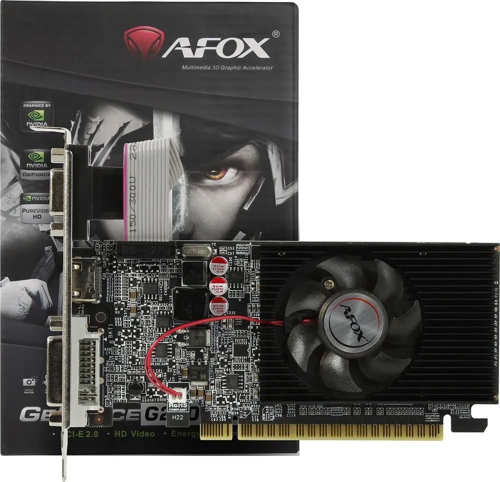 Видеокарта GeForce GT 210 512 МБ (AF210-512D3L3-V2)