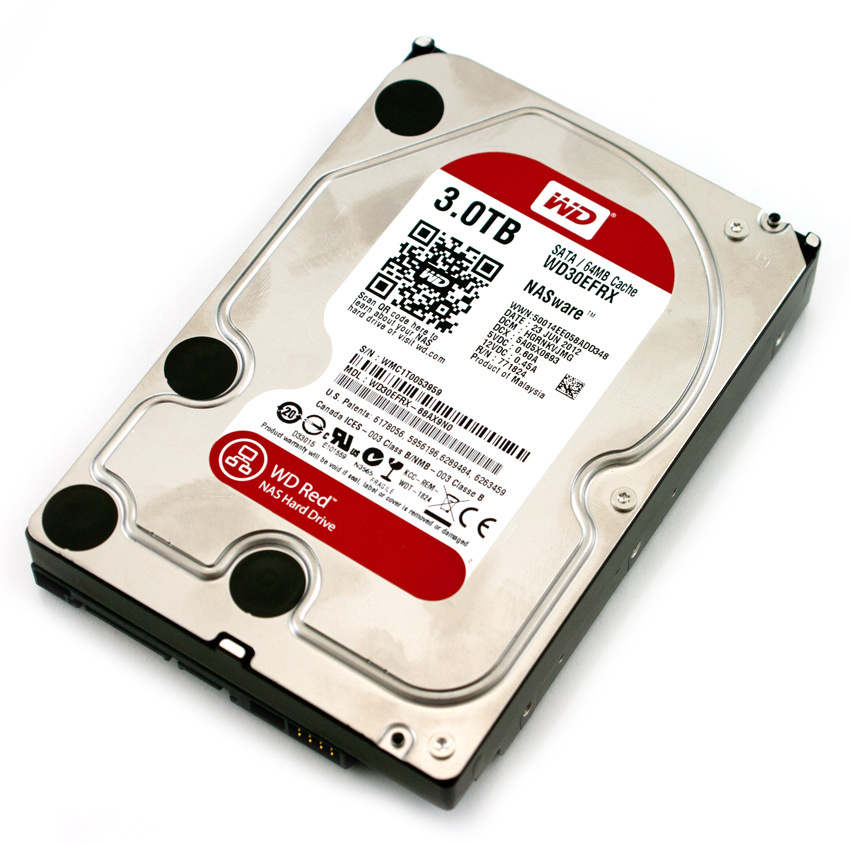 Жесткий диск WD Red IntelliPower 3 ТБ (WD30EFRX) HDD 3 ТБ