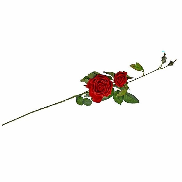 Цветок искусственный Роза, 95 см