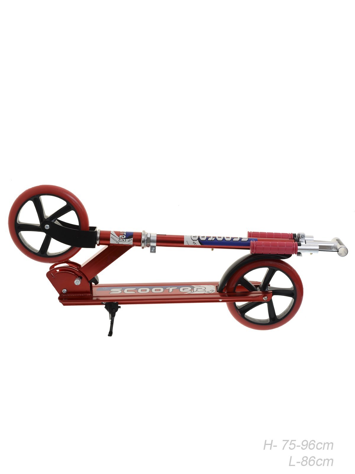 Самокат городской Scooter, красный, GT3623AR, 200мм Самокат городской Scooter, красный, GT3623AR, 200мм
