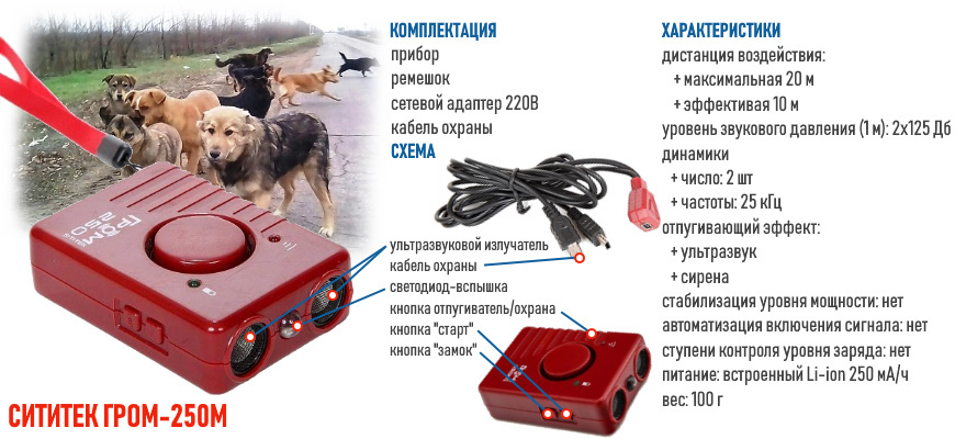 Отпугиватель собак Озон