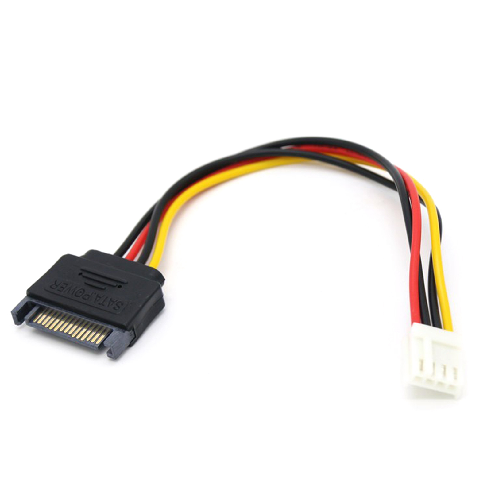 2 шт., 15-контактный разъем SATA папа на 4-контактный дисковод FDD ...
