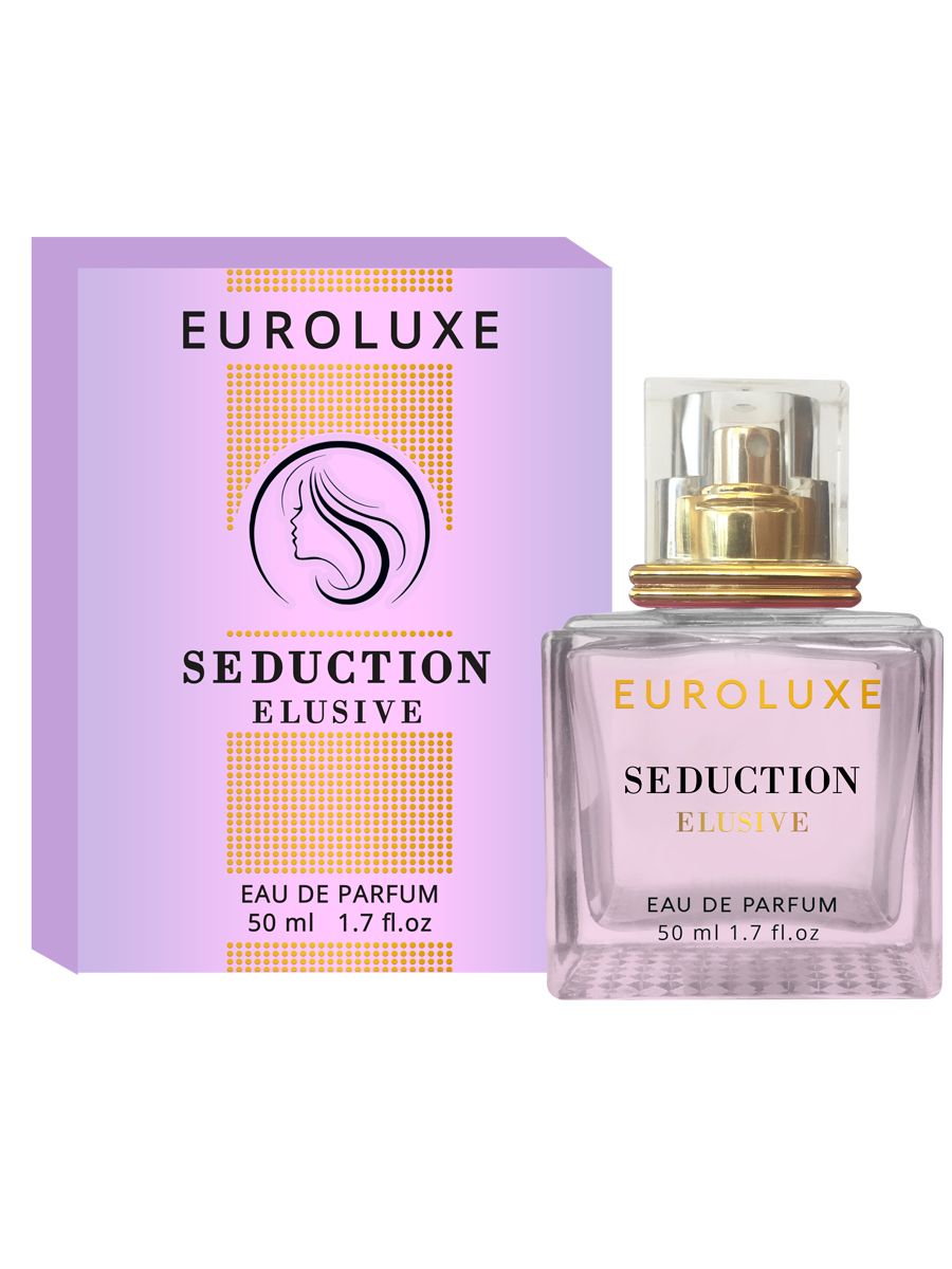 Euroluxe/ПарфюмернаяводаSeductionElusive50мл./Парфюмженский,парфюм,женский,духи,туалетнаявода,парфюмерия,дляженщин,подарок