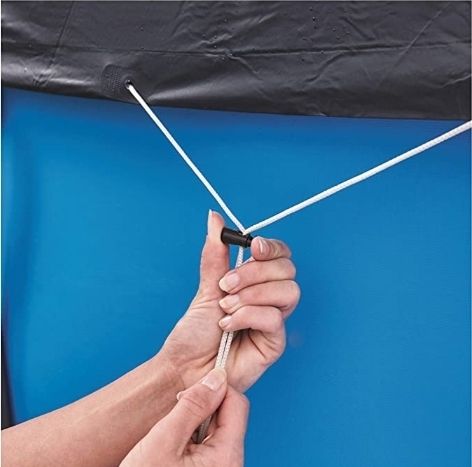 Крышка для бассейна 305 см Bestway 58036, Тент чехол на бассейн ...