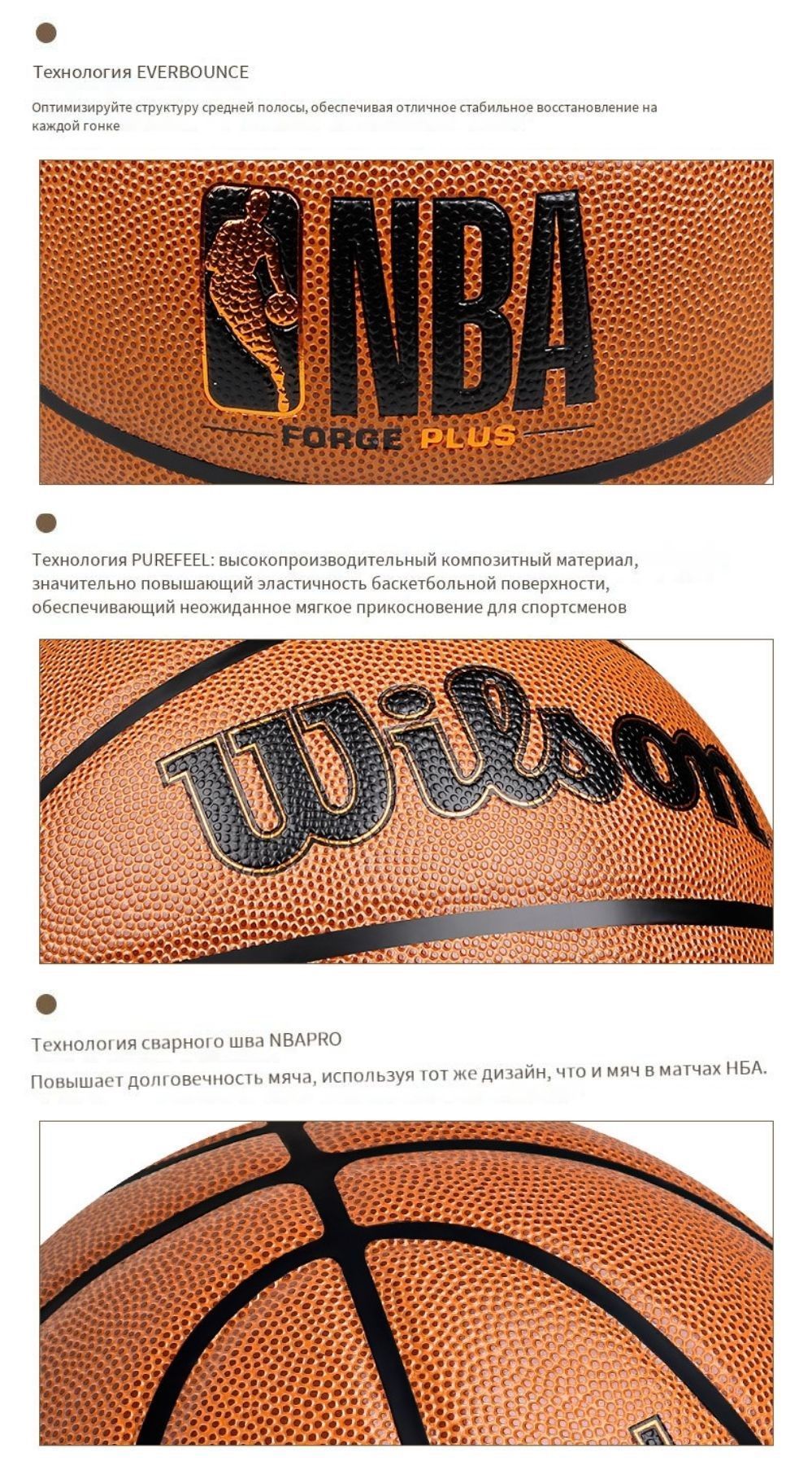 Мяч баскетбольный Wilson NBA 225062819, 7 размер, серый купить по выгодной  цене в интернет-магазине OZON (1169787833)