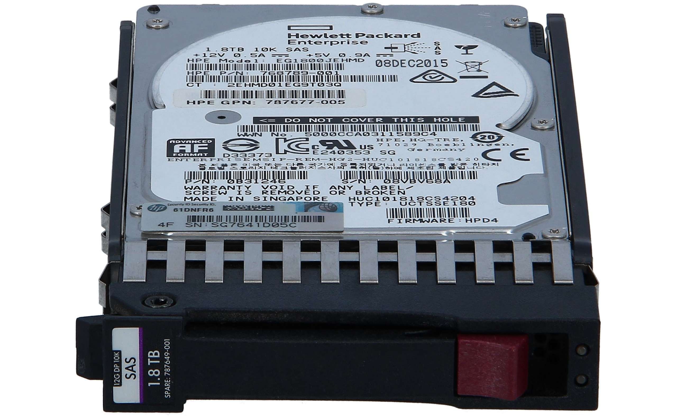 Жёсткий диск HP 791034-B21 787649-001 EG1800JEHMD 768789-001