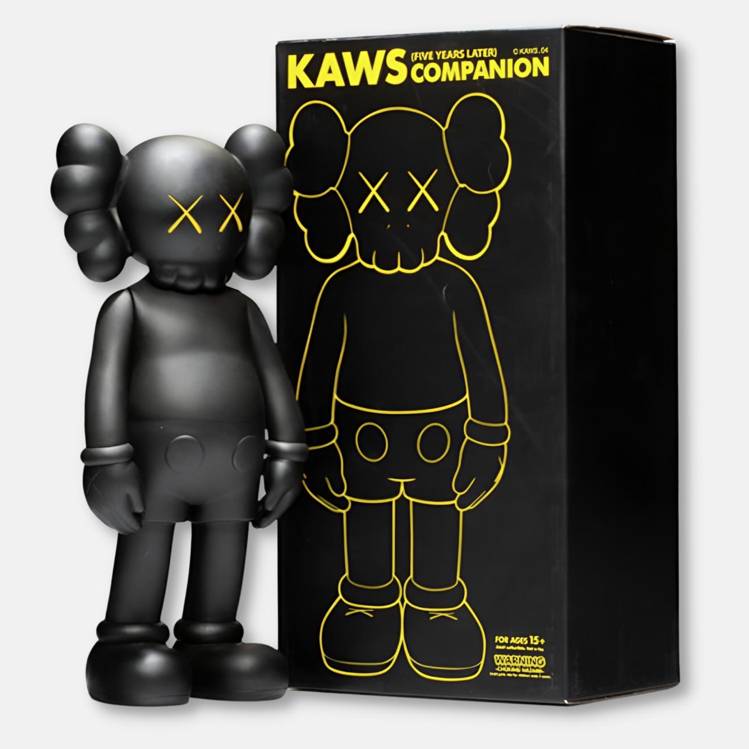 Коллекционная фигурка KAWS COMPANION VERSION 40 BLACK (черный ...