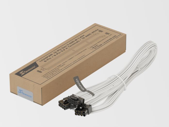 PCIE 5.0 12VHPWR ATX3.0 16Pin 12+4Pin Connector to 4x8Pin PCIe Power Adapter Cable
