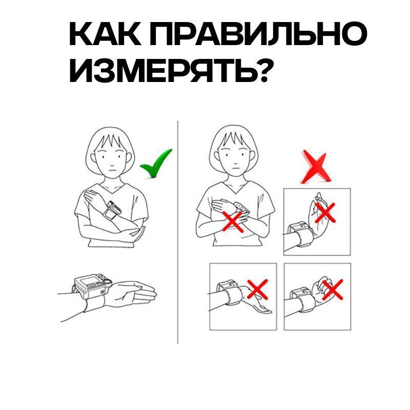 Тонометр автоматический на запястье электронный - купить с доставкой по ...