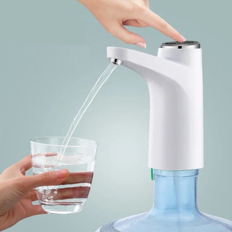 Помпа электрическая для воды. Диспансер на бутыль 11-19 литров ...